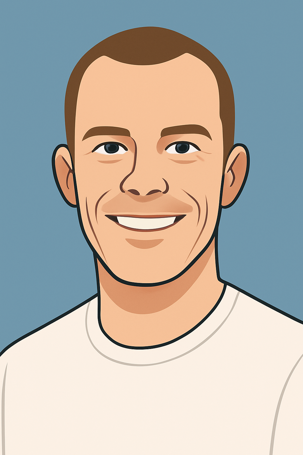 photo dessinné de moi